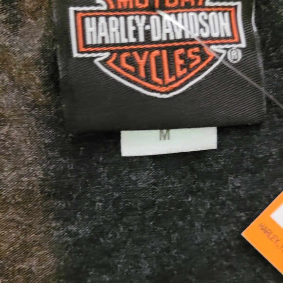 Harley Davidson Scoop Neck Tee Women's Size Medium - Picture 6 of 6